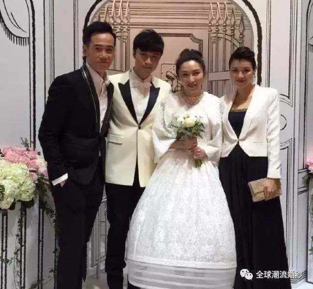 陈茵媺陈豪夫妇与一对新人