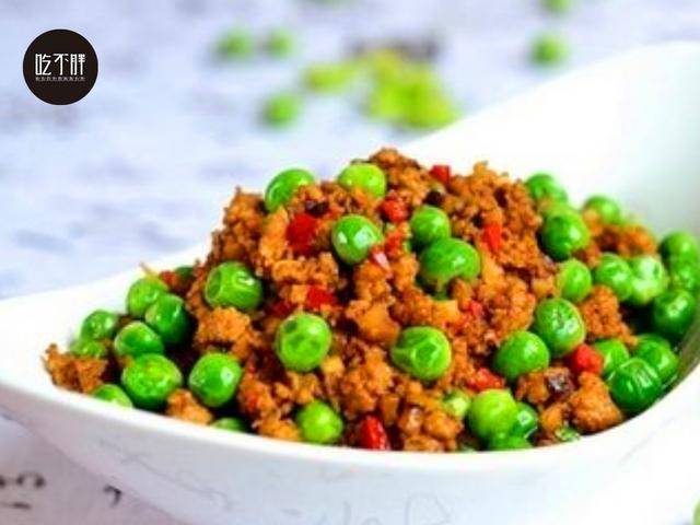 四川的农家小菜青豆肉沫,不仅做法简单,而且非常下饭