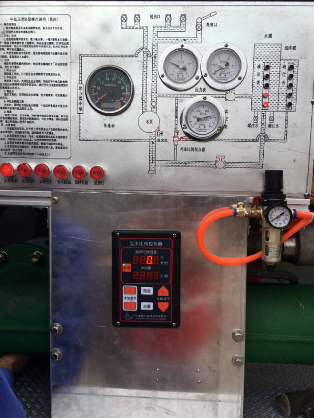 泡沫消防车自动泡沫比例混合器结构介简介