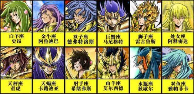 圣斗士:黄金实力排名是存在的一张基准表,但没