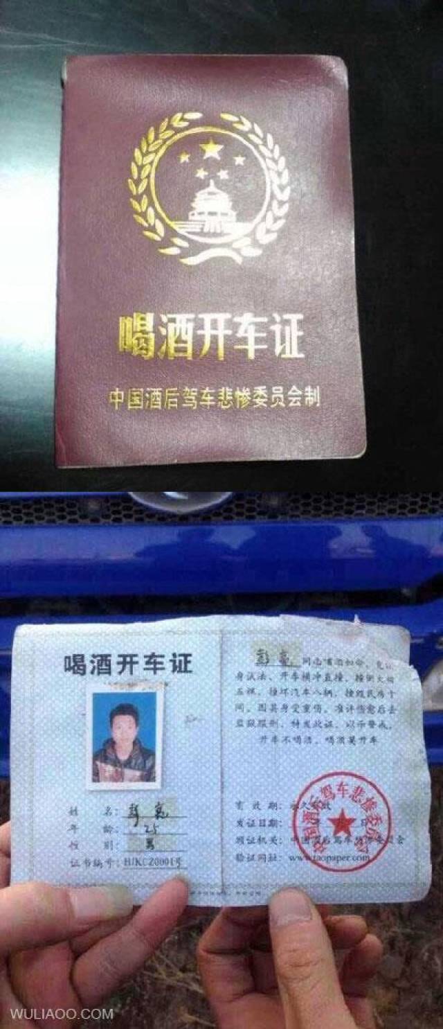 浙江:男子闯红灯被抓 出示酒后开车证