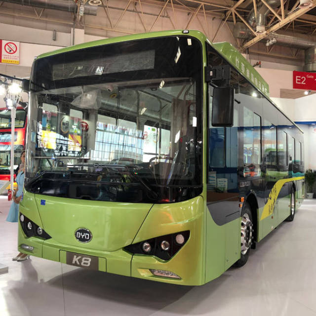 发力中型客车市场,比亚迪全新c7,k7纯电动客车首发上市