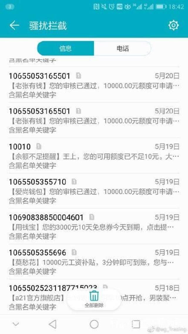 没有贷款却收到贷款短信通知怎么办