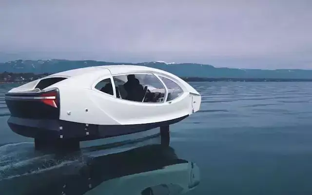 最燃设计辑|法国巴黎现身"水上出租车-seabubbles