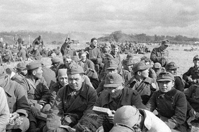 诺曼底登陆战,纳粹军中的韩国士兵,被俘后竟哭