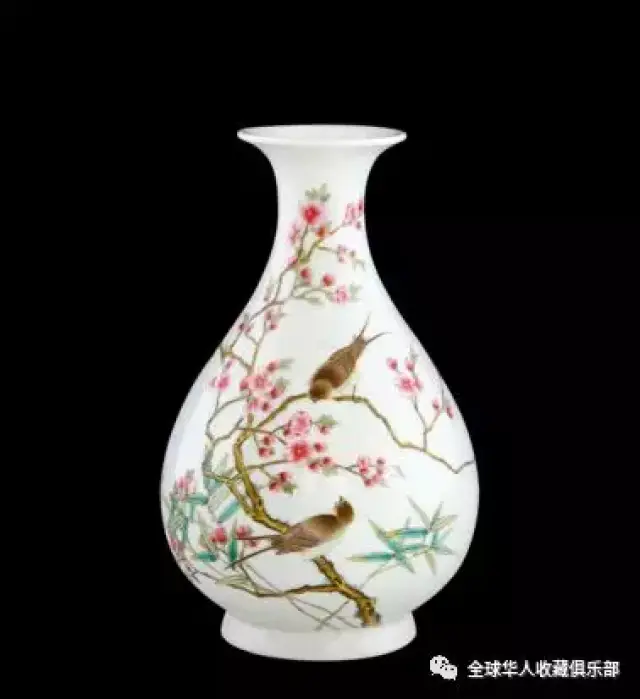 清雍正珐琅彩玉壶春瓶最高拍卖价格
