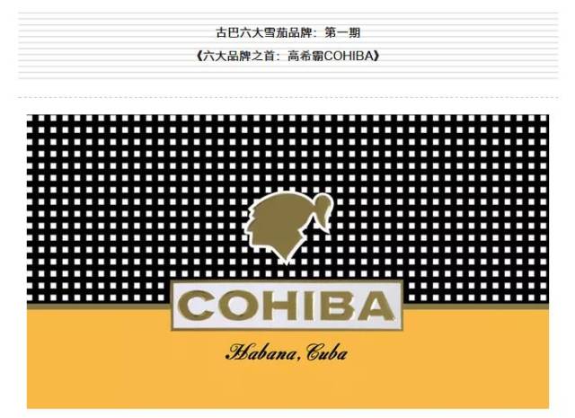 cohiba is the flagship brand of habanos.