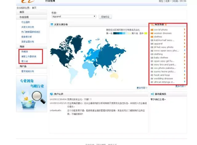 阿里巴巴国际站关键词查找方法汇总