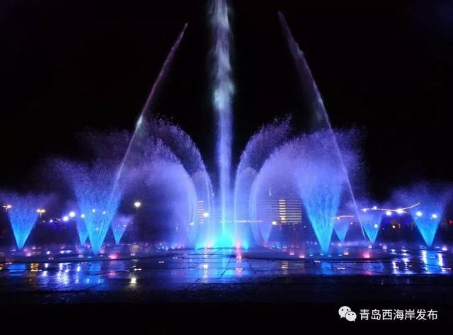 西海岸超强音乐灯光水秀来袭 每晚8点带你high翻夏夜