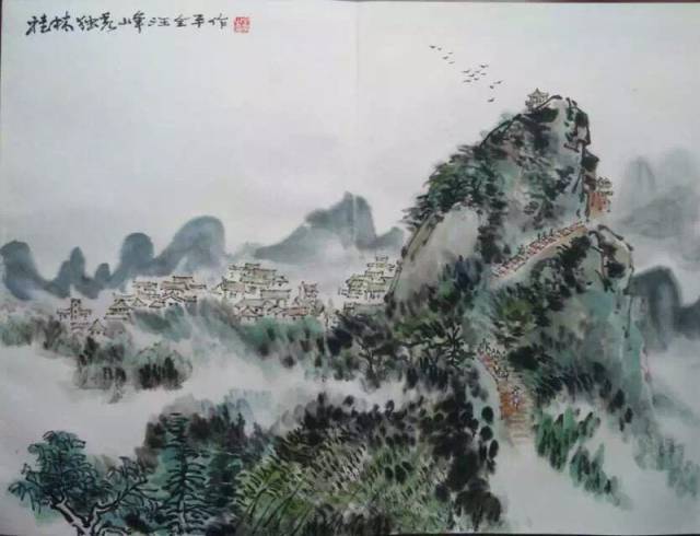 汪全平:平淡见天真,静心画中藏