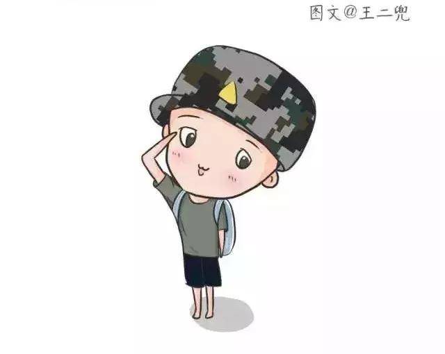 军娃的衣服上总会有特殊的部队印记 老爸同款,也是酷酷哒!