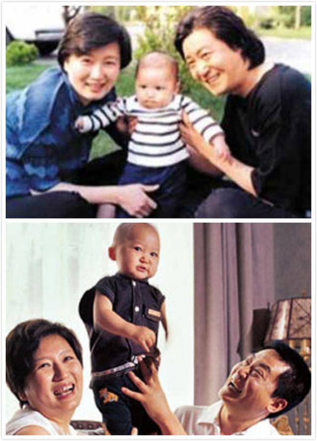 直到赵宝刚48岁时生下一个儿子.