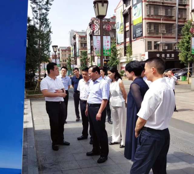 长沙市雨花区区委书记张敏深入神农茶都调研指导工作