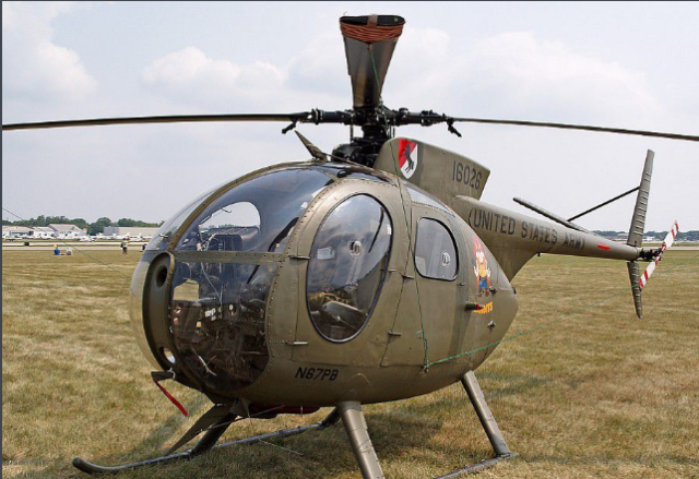 oh-6直升机