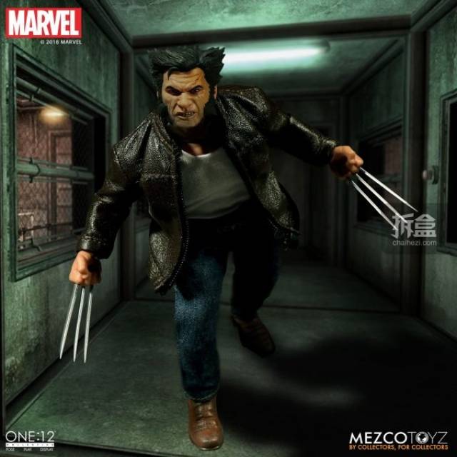 mezco蚂蚁 漫威 金刚狼洛根logan 1:12可动人偶