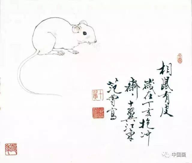 只有热爱生活的画家,才能把老鼠画得如此趣致!
