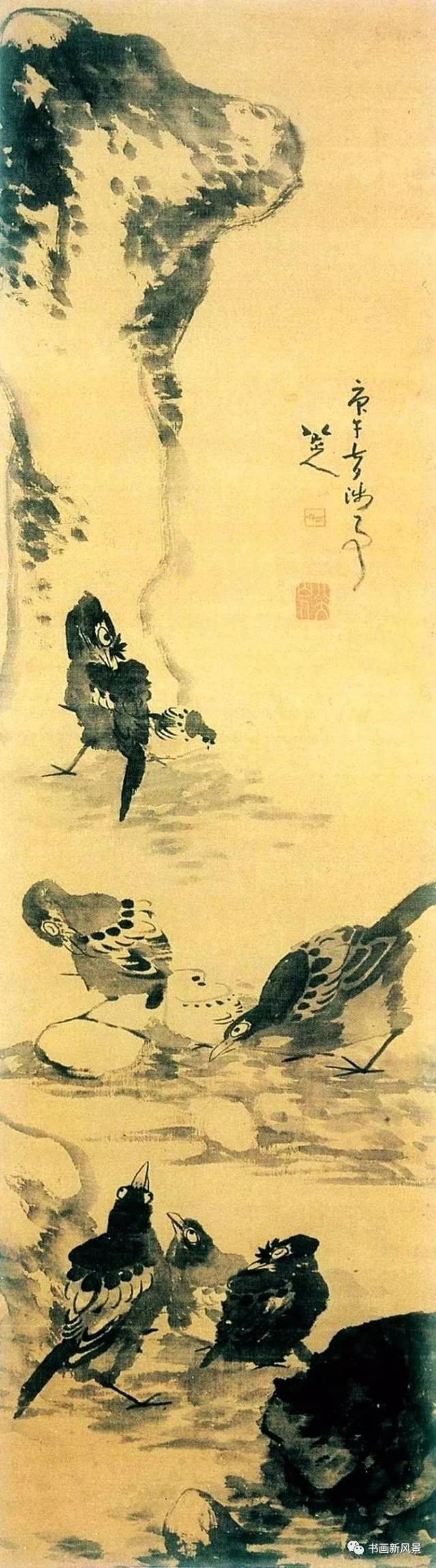 八大山人画八哥!妙极啦!