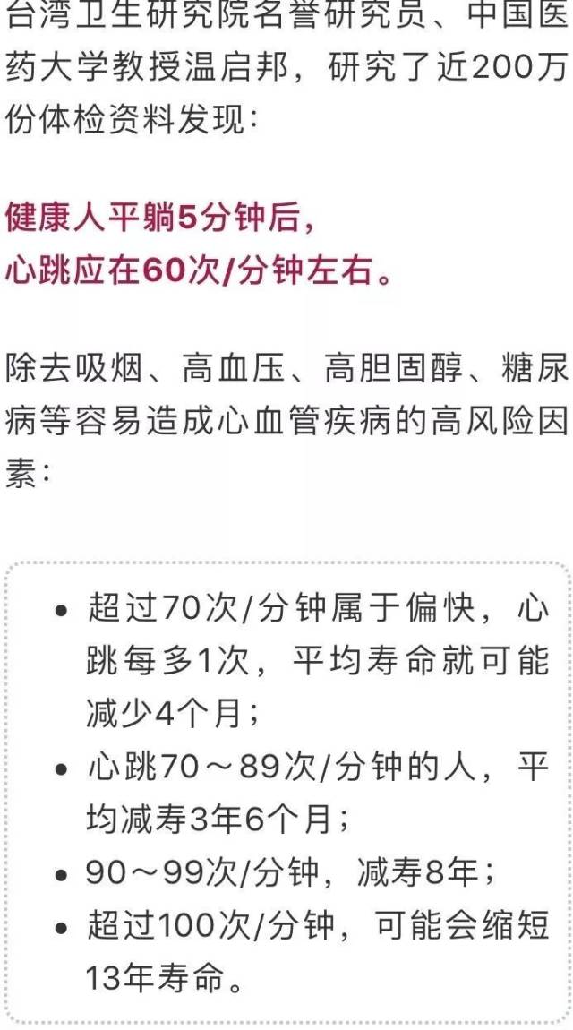 心率过快的原因及治疗（心跳太快吃什么药）
