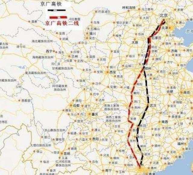 京广二线迫在眉睫, 多段共用路线, 这样做利大还是弊大?