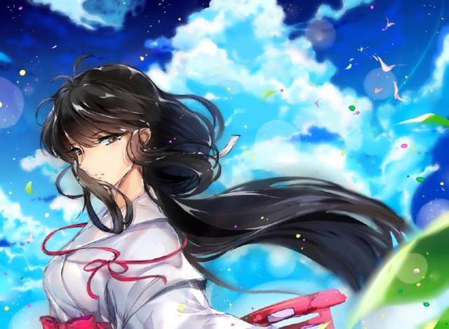 犬夜叉 桔梗壁纸 唯美系