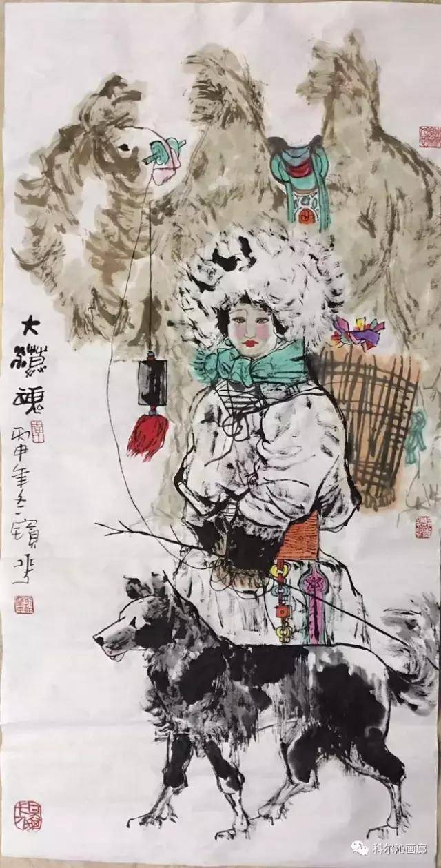 走向融通著名画家刘宝平作品赏析