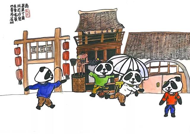 发光的孩子:11岁少女画成都,易建联都为她打call