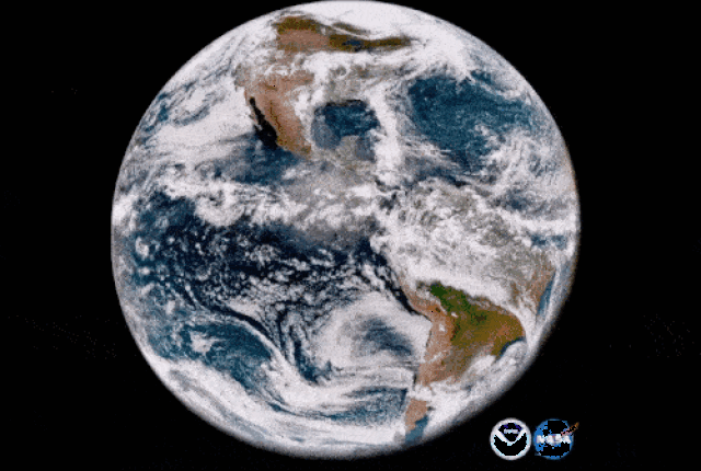 气象卫星goes-17传回首张高清地图照片