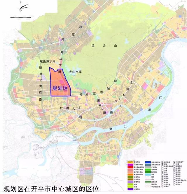 重磅| 城市规划,这里成为开平的"北大门"!