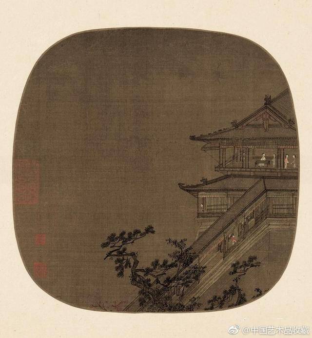 宋代画作《高阁凌空图》赏析