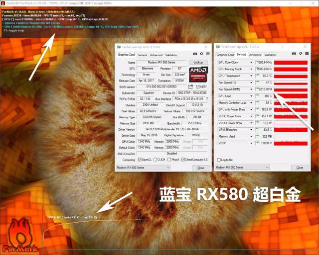 最便宜的 rx580 8g,铭瑄 rx580 巨无霸 8g 显卡开箱测试