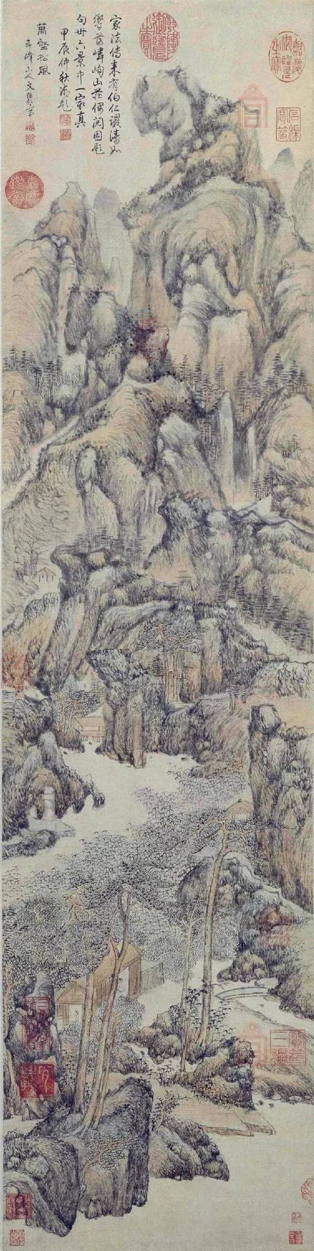 吴门画派 @文伯仁画选