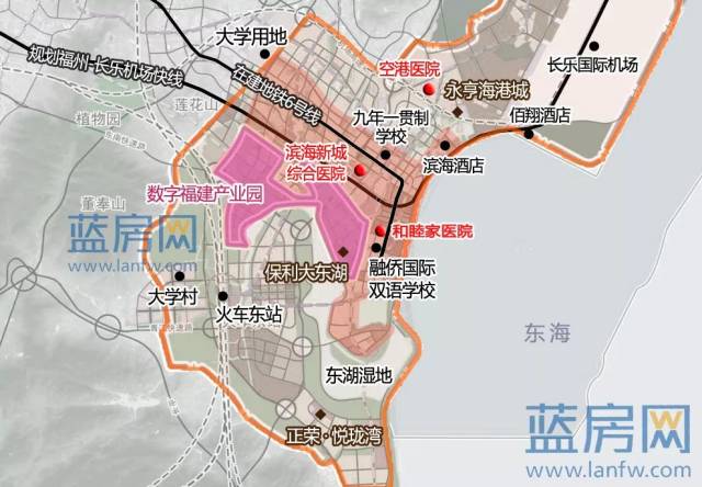 福州长乐区成功出让60亩地块 滨海新城再添一所医疗配套!总投资6亿!