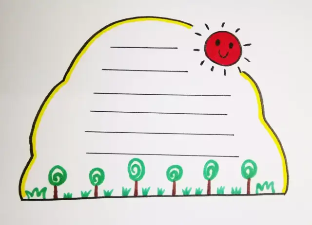 家长不用再发愁孩子的手抄报了,万能通用的手抄报边框