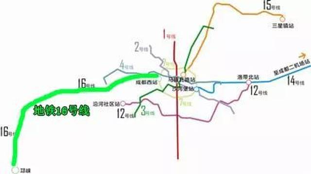 成都17号线全线路图,成都17号线地铁线路图 成都17号线2020年通车!地铁18号线最新进展!