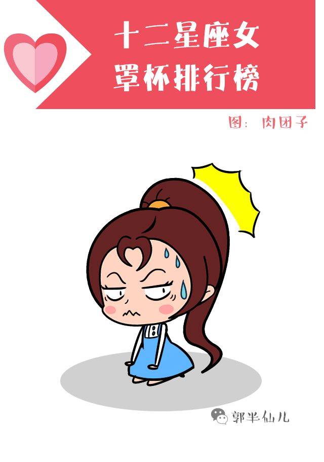 十二星座女罩杯排行榜!