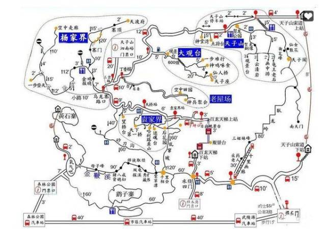 呼和浩特到张家界旅游攻略?张家界有哪些精华景点?