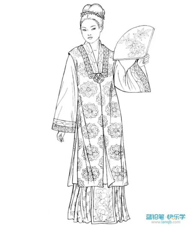 古风服饰插画素材参考(附高清大图下载)