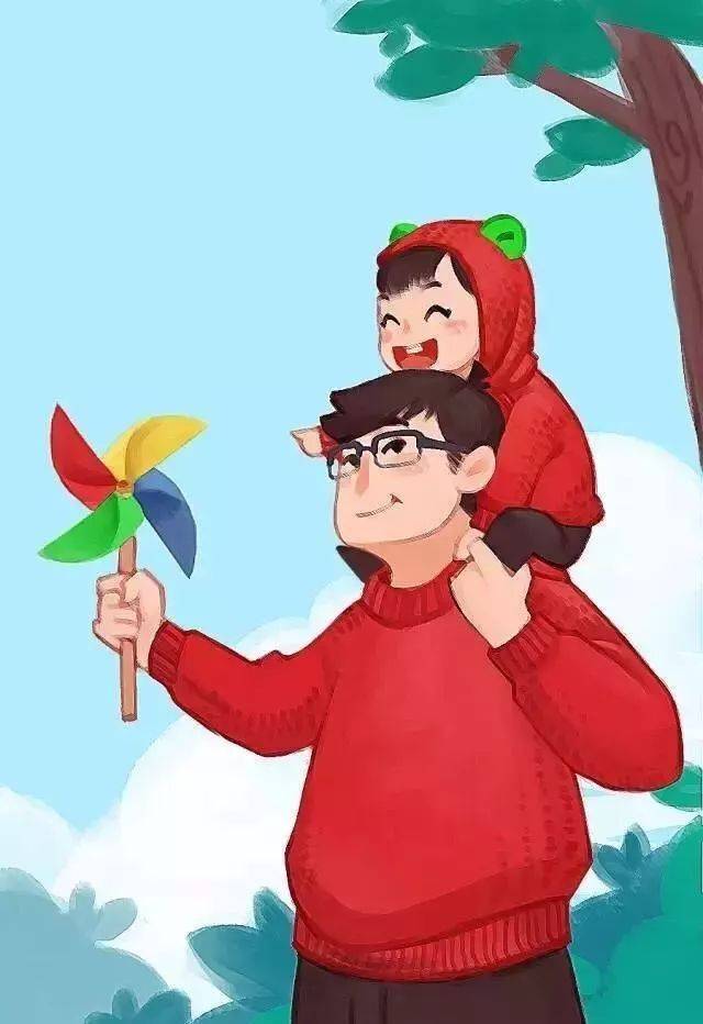 亲爱的爸爸,成长过程中有您的陪伴,真好!