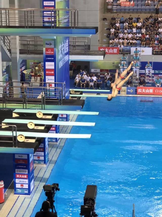 汕头籍跳水运动员谢思埸获第21届国际泳联跳水世界杯男子双人三米板