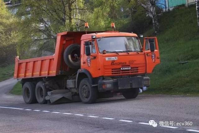 【详拍 卡玛兹kamaz:战斗民族的自卸车 卡车之友网