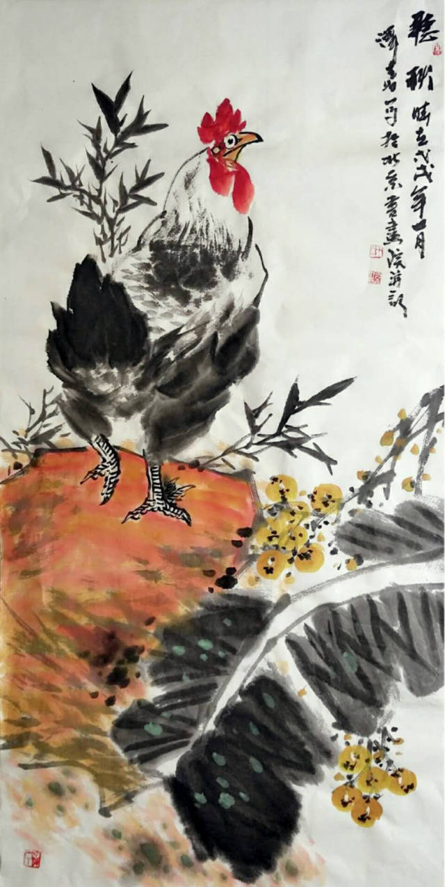 中国画鸡名家——王泽喜