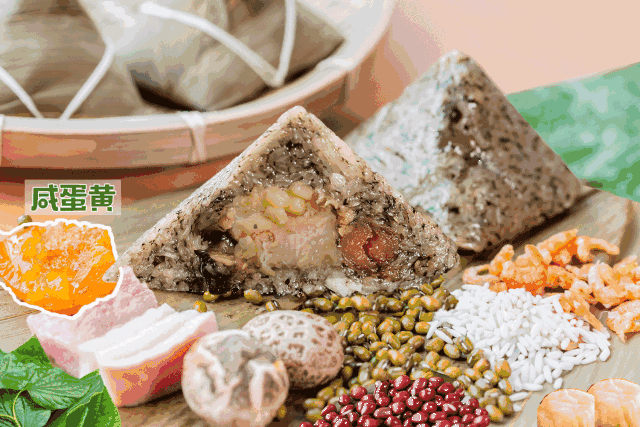 堪称粽子届的超级大佬!一口竟能吃到8种食材.