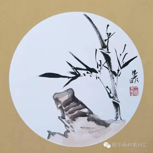 朱文小印人千古,二十年前旧板桥(100幅扇面竹子)