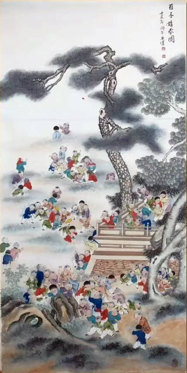 张庚伟先生鲜活润洁的工笔画鉴赏
