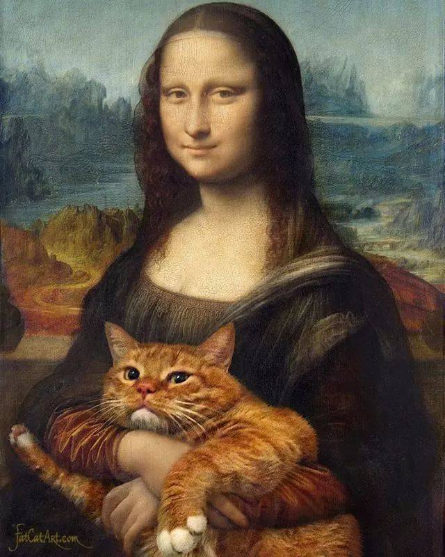 创意| 世界名画篇之肥猫闯入系列