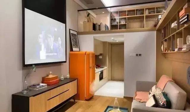 3.5米层高loft效果图,3.5米高公寓装修复式 3.9米层高,居然做了个"三连跃"的loft户型