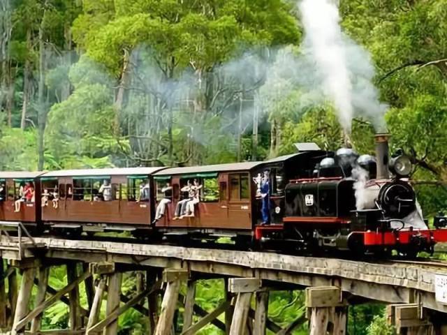 puffing billy 蒸汽火车