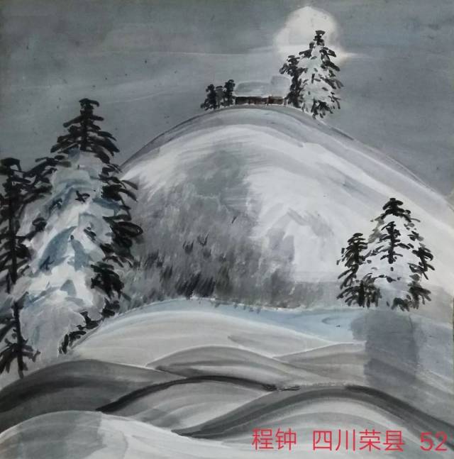 汇报展|程钟冰雪矾墨画及传统工笔画欣赏-文化频道-手机搜狐