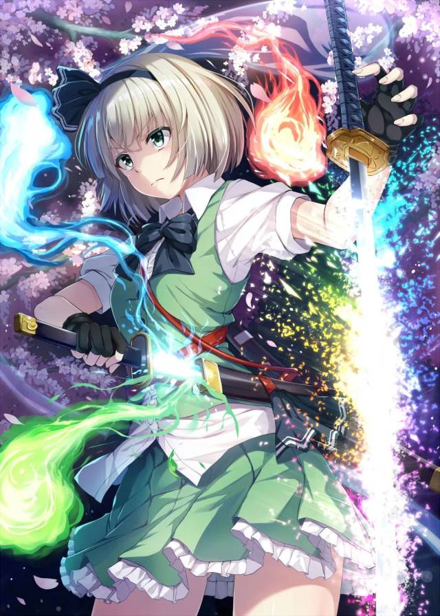 壁纸魂魄妖梦(东方project系列)@158期