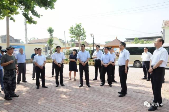副市长王京文,副区长李金国,济南市,历城区农业局负责人及唐王镇主要
